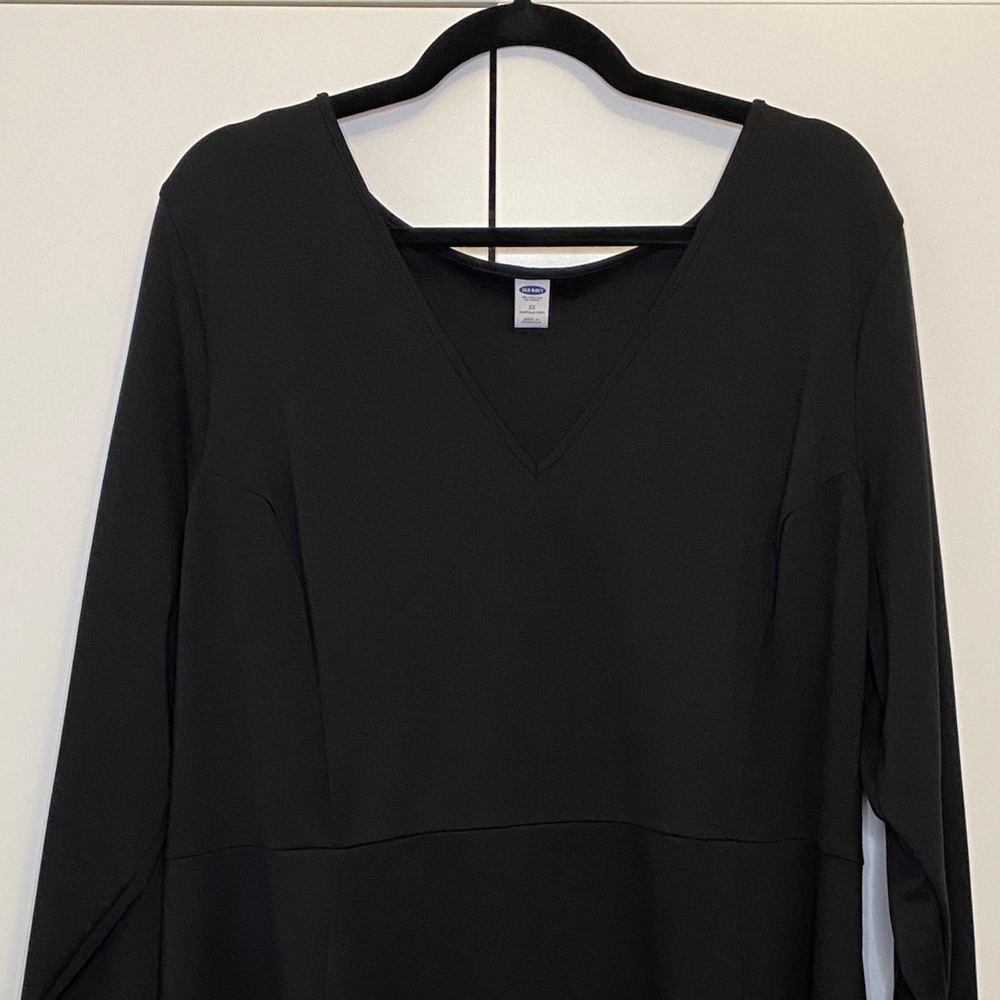 Old Navy cotton black dress